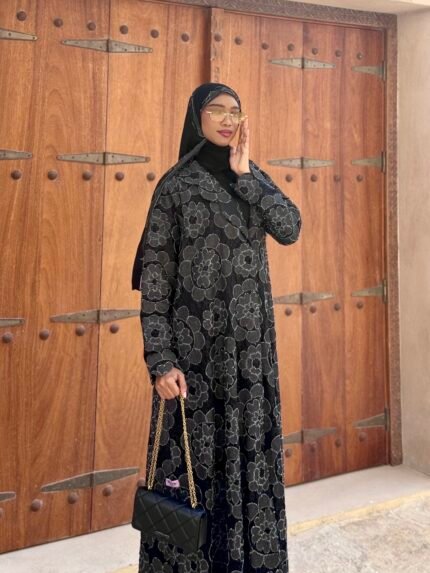 عباية أزهار